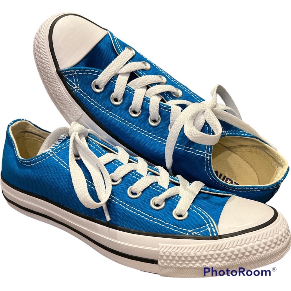 Converse Chuck Taylor Ox All Star Low Top sneaker cyan space canvas 7 NEW